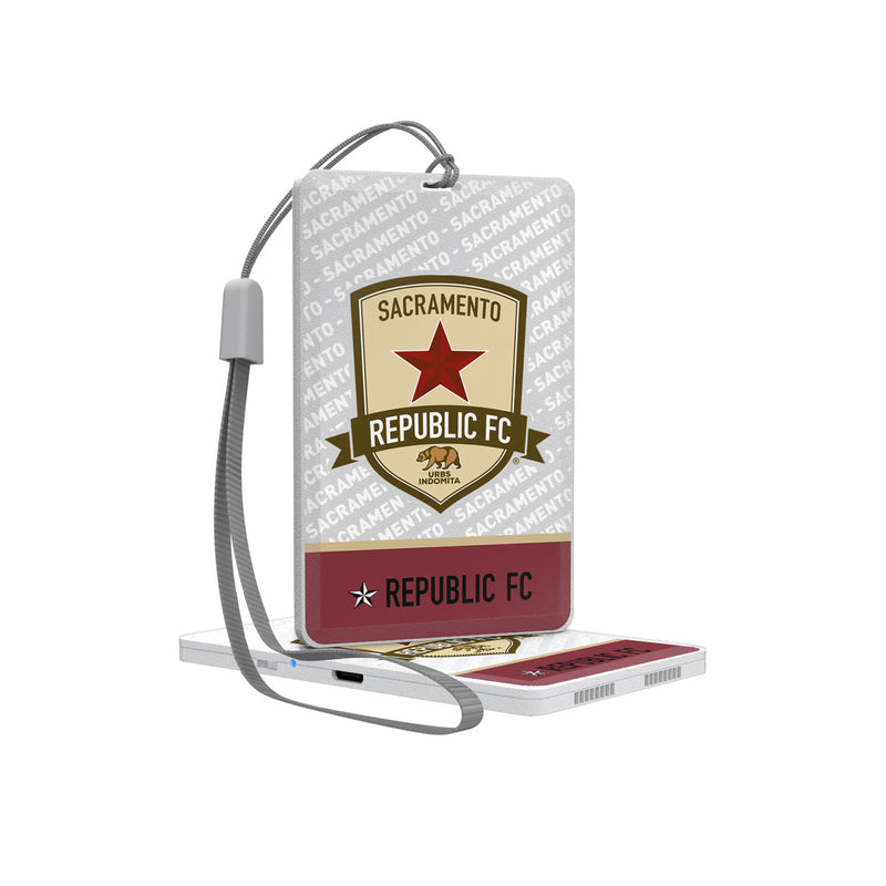 Sacramento Republic FC  Endzone Plus Bluetooth Pocket Speaker