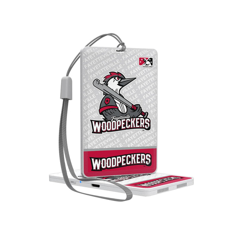 Fayetteville Woodpeckers Endzone Plus Bluetooth Pocket Speaker