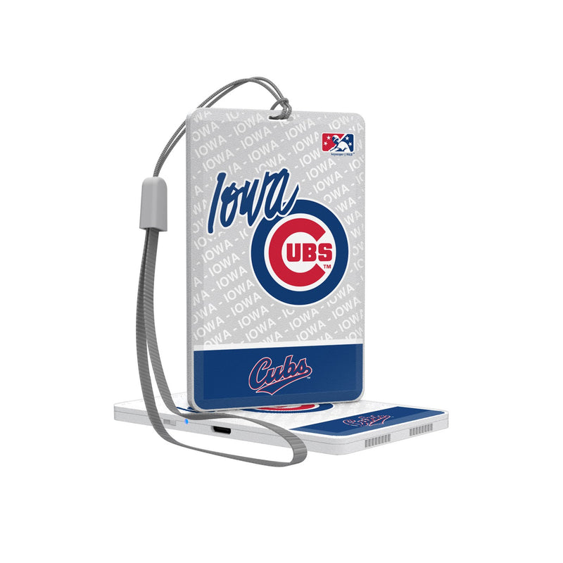 Iowa Cubs Endzone Plus Bluetooth Pocket Speaker