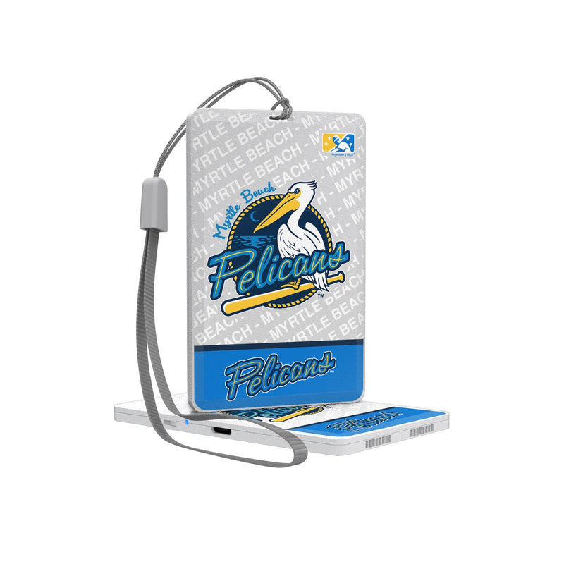 Myrtle Beach Pelicans Endzone Plus Bluetooth Pocket Speaker