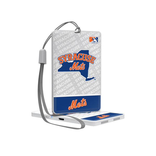 Syracuse Mets Endzone Plus Bluetooth Pocket Speaker