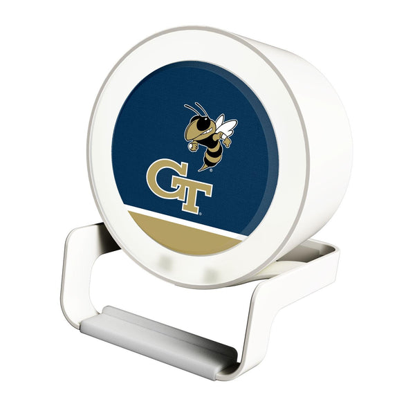 Georgia Tech Yellow Jackets Endzone Solid Night Light Charger and Bluetooth Speaker