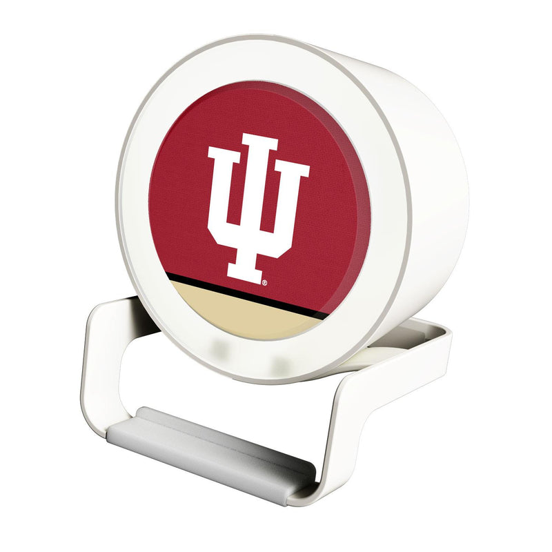 Indiana Hoosiers Endzone Solid Night Light Charger and Bluetooth Speaker