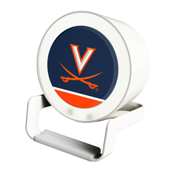 Virginia Cavaliers Endzone Solid Night Light Charger and Bluetooth Speaker