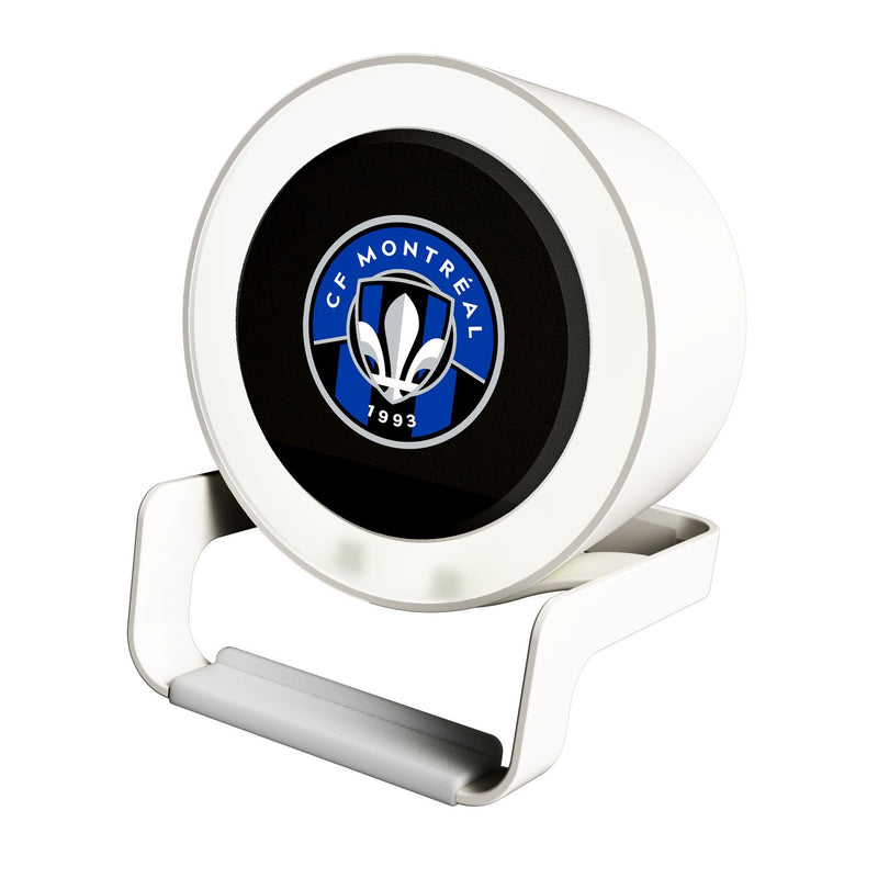 CF Montreal Solid Wordmark Night Light Charger and Bluetooth Speaker