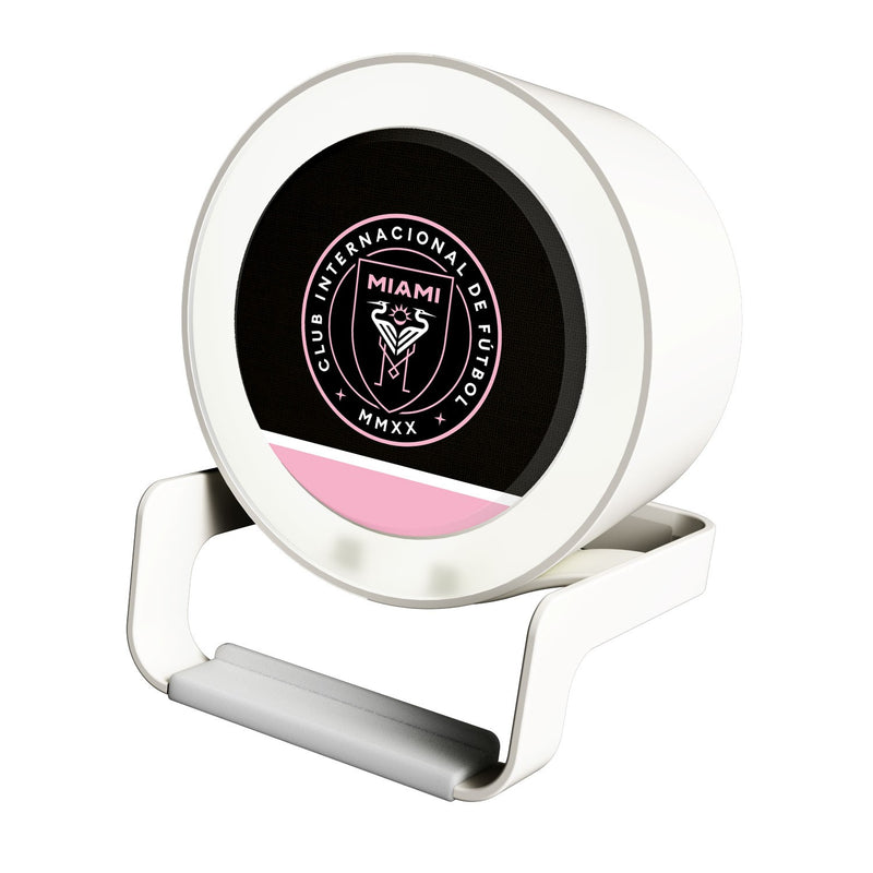 Inter Miami FC  Solid Wordmark Night Light Charger and Bluetooth Speaker