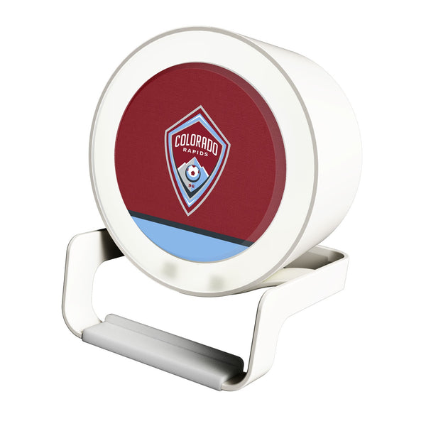 Colorado Rapids Solid Wordmark Night Light Charger and Bluetooth Speaker