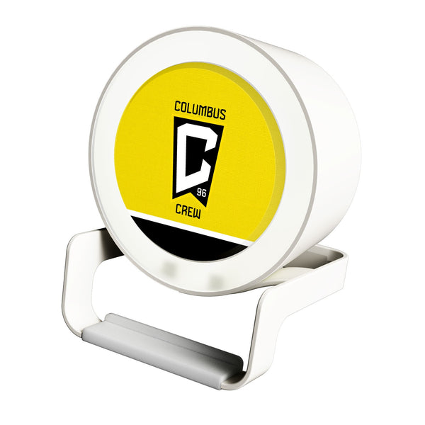 Columbus Crew Solid Wordmark Night Light Charger and Bluetooth Speaker