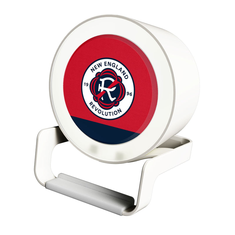 New England Revolution  Solid Wordmark Night Light Charger and Bluetooth Speaker