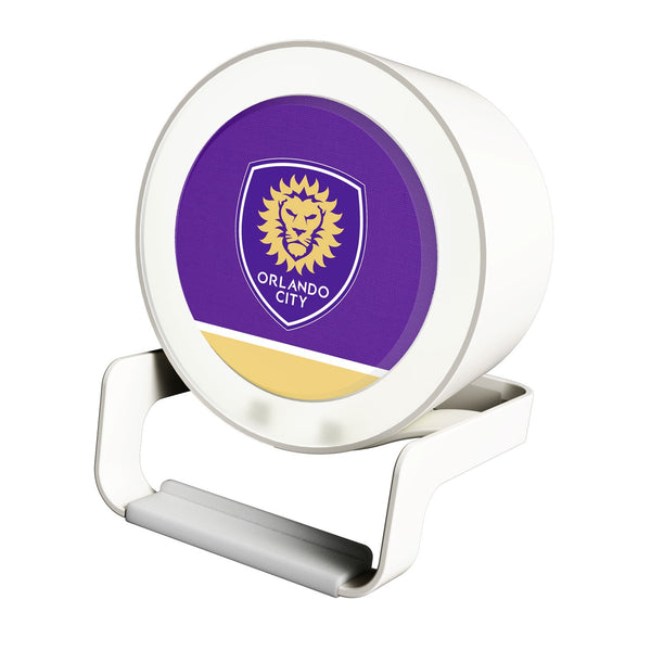 Orlando City Soccer Club  Solid Wordmark Night Light Charger and Bluetooth Speaker
