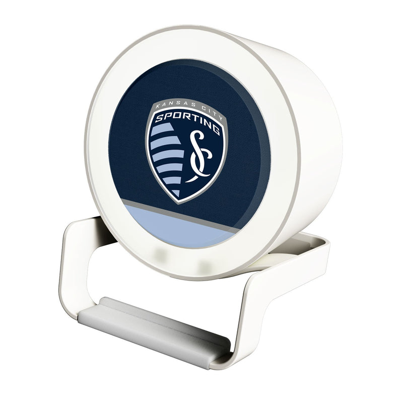 Sporting Kansas City   Solid Wordmark Night Light Charger and Bluetooth Speaker