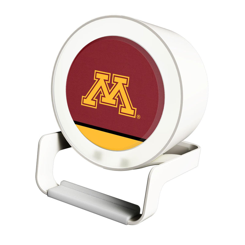 Minnesota Golden Gophers Endzone Solid Night Light Charger and Bluetooth Speaker