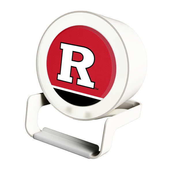 Rutgers Scarlet Knights Endzone Solid Night Light Charger and Bluetooth Speaker