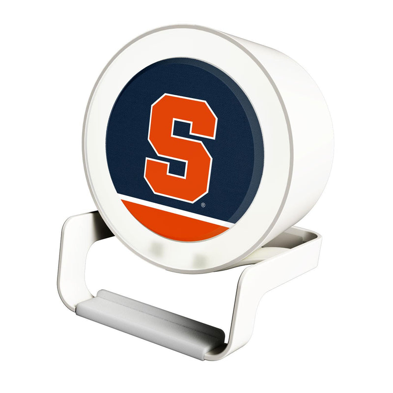 Syracuse Orange Endzone Solid Night Light Charger and Bluetooth Speaker