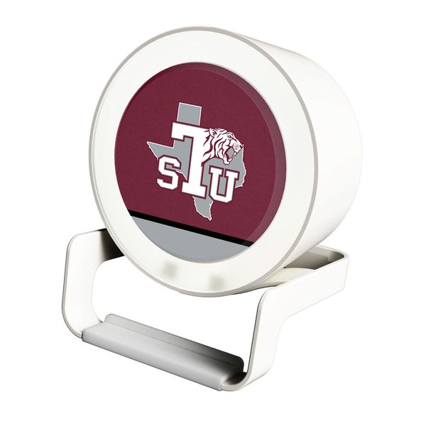 Texas Southern Tigers Endzone Solid Night Light Charger and Bluetooth Speaker