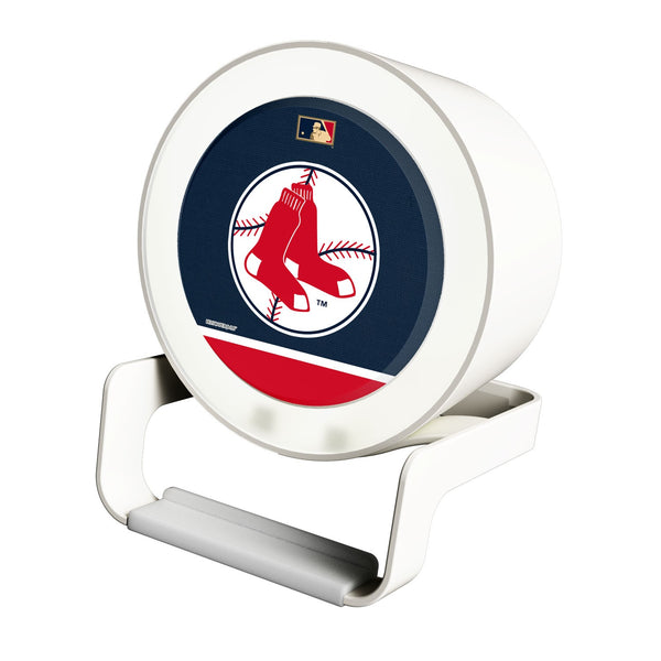 Boston Red Sox 1970-1975 - Cooperstown Collection Solid Wordmark Night Light Charger and Bluetooth Speaker