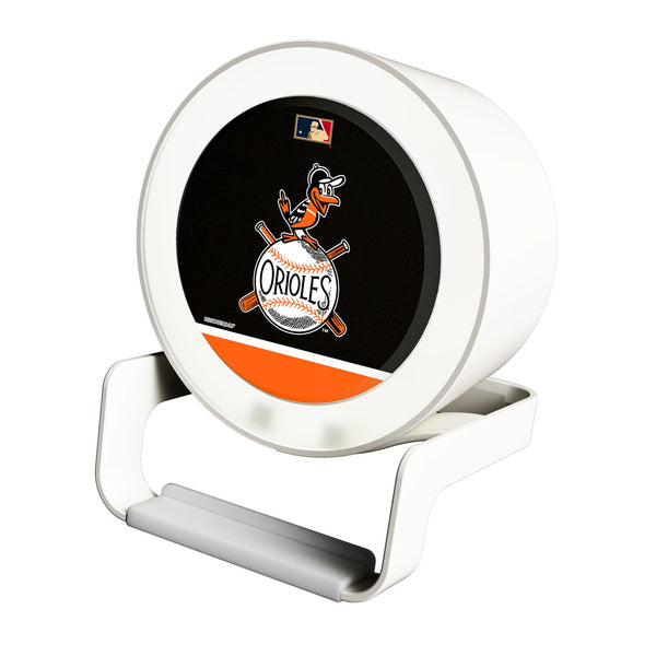 Baltimore Orioles 1954-1963 - Cooperstown Collection Solid Wordmark Night Light Charger and Bluetooth Speaker