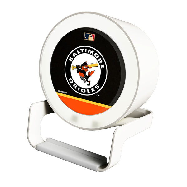 Baltimore Orioles 1966-1969 - Cooperstown Collection Solid Wordmark Night Light Charger and Bluetooth Speaker