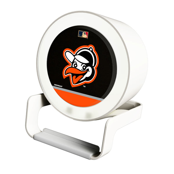 Baltimore Orioles 1955 - Cooperstown Collection Solid Wordmark Night Light Charger and Bluetooth Speaker