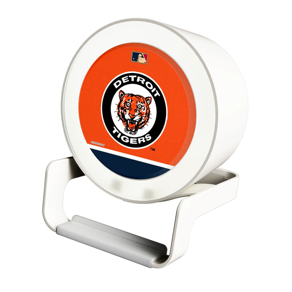 Detroit Tigers 1961-1963 - Cooperstown Collection Solid Wordmark Night Light Charger and Bluetooth Speaker