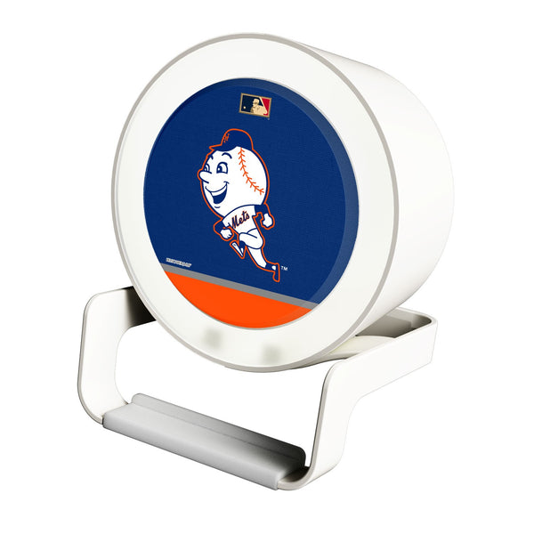 New York Mets 2014 - Cooperstown Collection Solid Wordmark Night Light Charger and Bluetooth Speaker