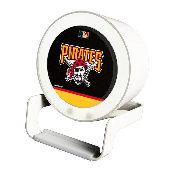 Pittsburgh Pirates 1997-2013 - Cooperstown Collection Solid Wordmark Night Light Charger and Bluetooth Speaker