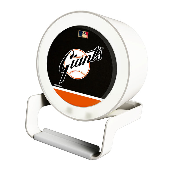 San Francisco Giants 1958-1967 - Cooperstown Collection Solid Wordmark Night Light Charger and Bluetooth Speaker