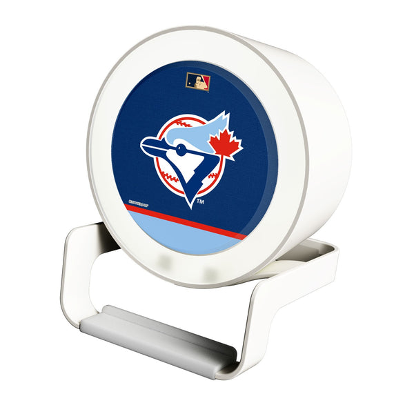 Toronto Blue Jays 1977-1988 - Cooperstown Collection Solid Wordmark Night Light Charger and Bluetooth Speaker
