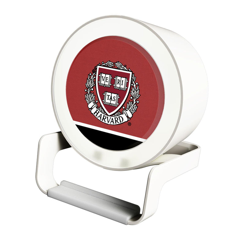 Harvard Crimson Endzone Solid Night Light Charger and Bluetooth Speaker