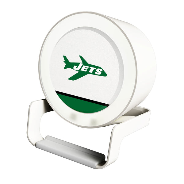 New York Jets 1963 Historic Collection Solid Wordmark Night Light Charger and Bluetooth Speaker
