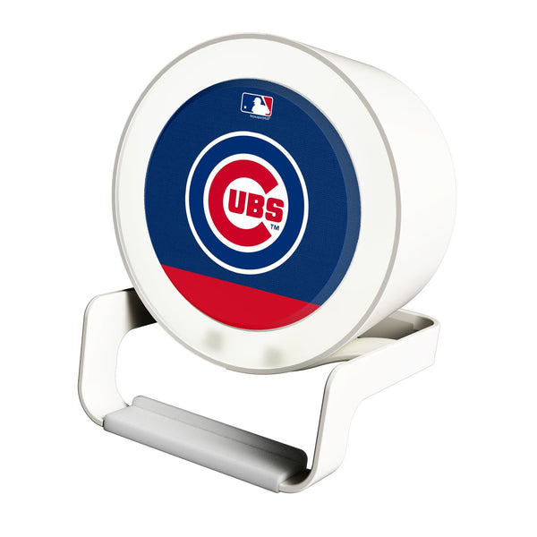 Chicago Cubs Solid Wordmark Night Light Charger and Bluetooth Speaker