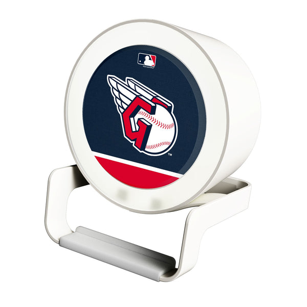 Cleveland Guardians Solid Wordmark Night Light Charger and Bluetooth Speaker