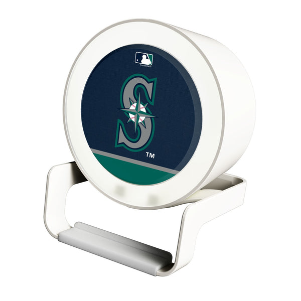 Seattle Mariners Solid Wordmark Night Light Charger and Bluetooth Speaker