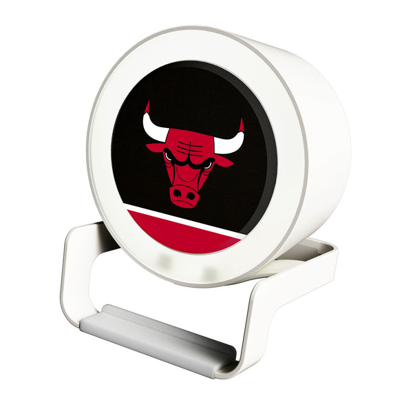 Chicago Bulls Solid Wordmark Night Light Charger and Bluetooth Speaker