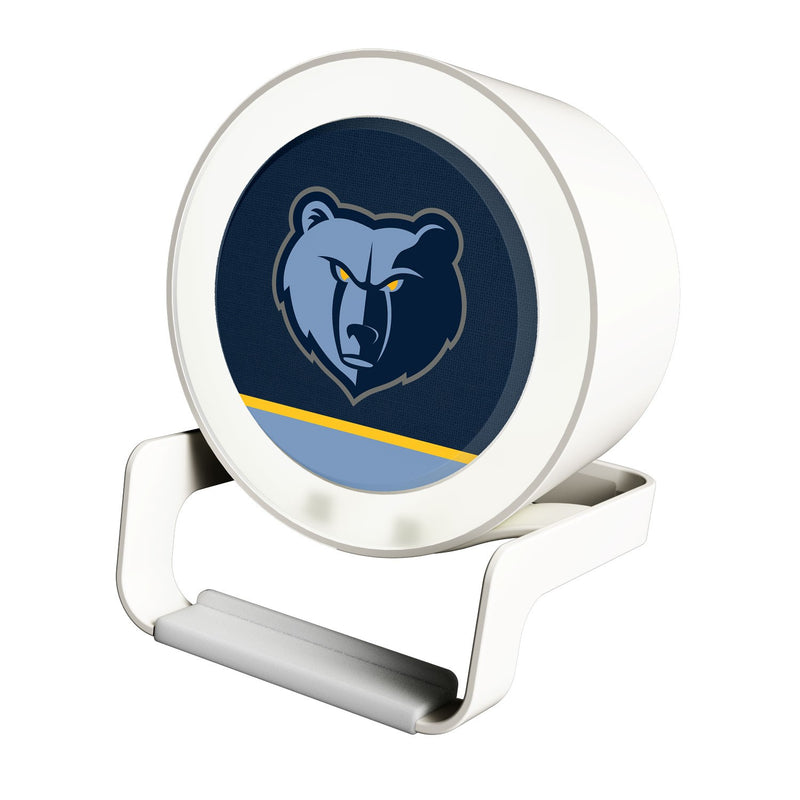 Memphis Grizzlies Solid Wordmark Night Light Charger and Bluetooth Speaker