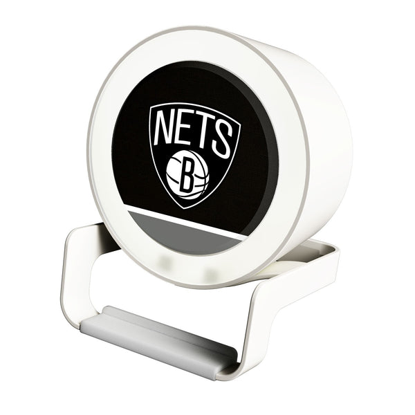 Brooklyn Nets Solid Wordmark Night Light Charger and Bluetooth Speaker