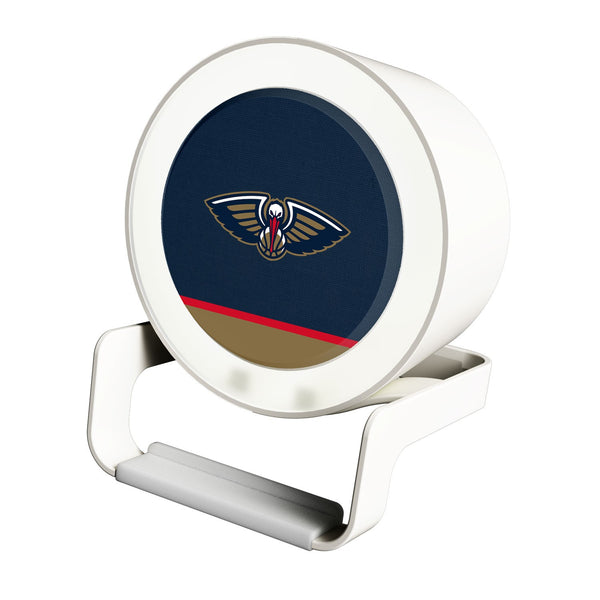 New Orleans Pelicans Solid Wordmark Night Light Charger and Bluetooth Speaker