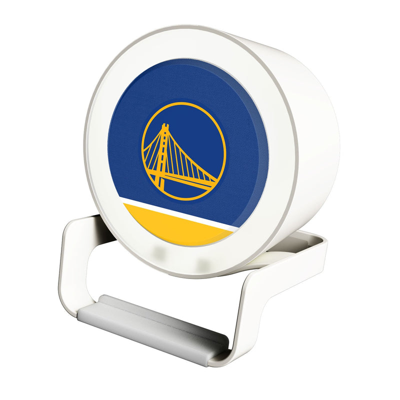 Golden State Warriors Solid Wordmark Night Light Charger and Bluetooth Speaker