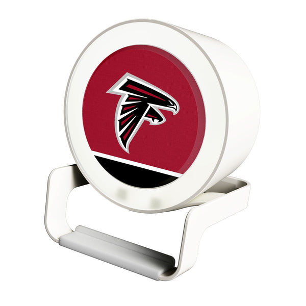 Atlanta Falcons Solid Wordmark Night Light Charger and Bluetooth Speaker
