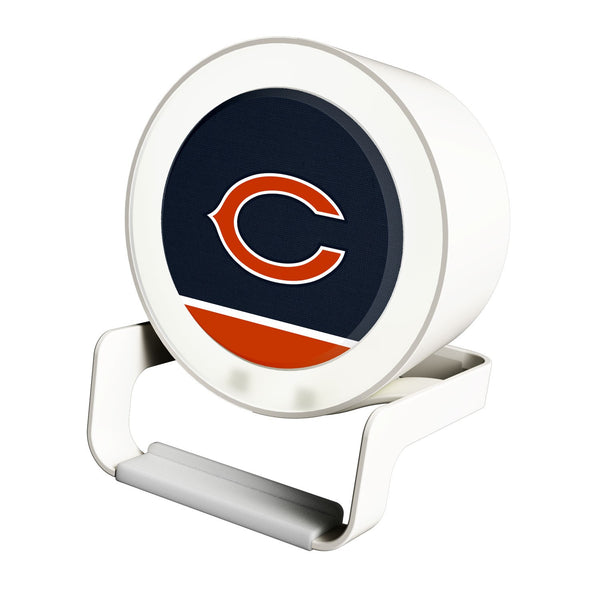 Chicago Bears Solid Wordmark Night Light Charger and Bluetooth Speaker