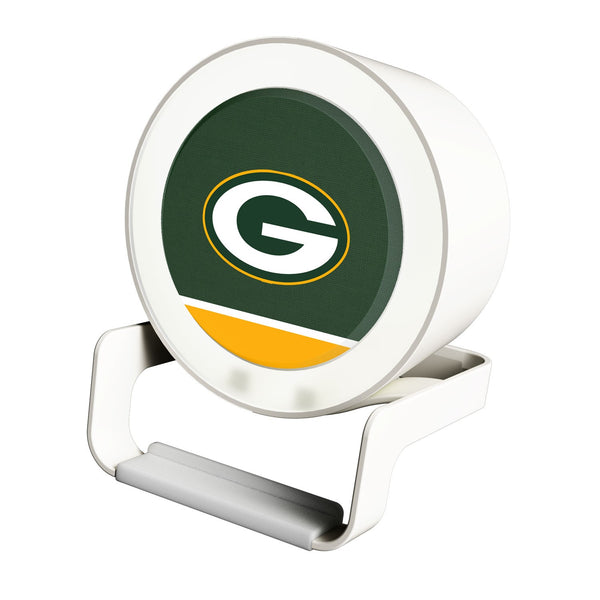 Green Bay Packers Solid Wordmark Night Light Charger and Bluetooth Speaker