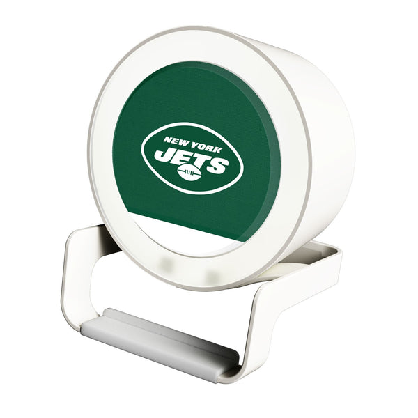 New York Jets Solid Wordmark Night Light Charger and Bluetooth Speaker