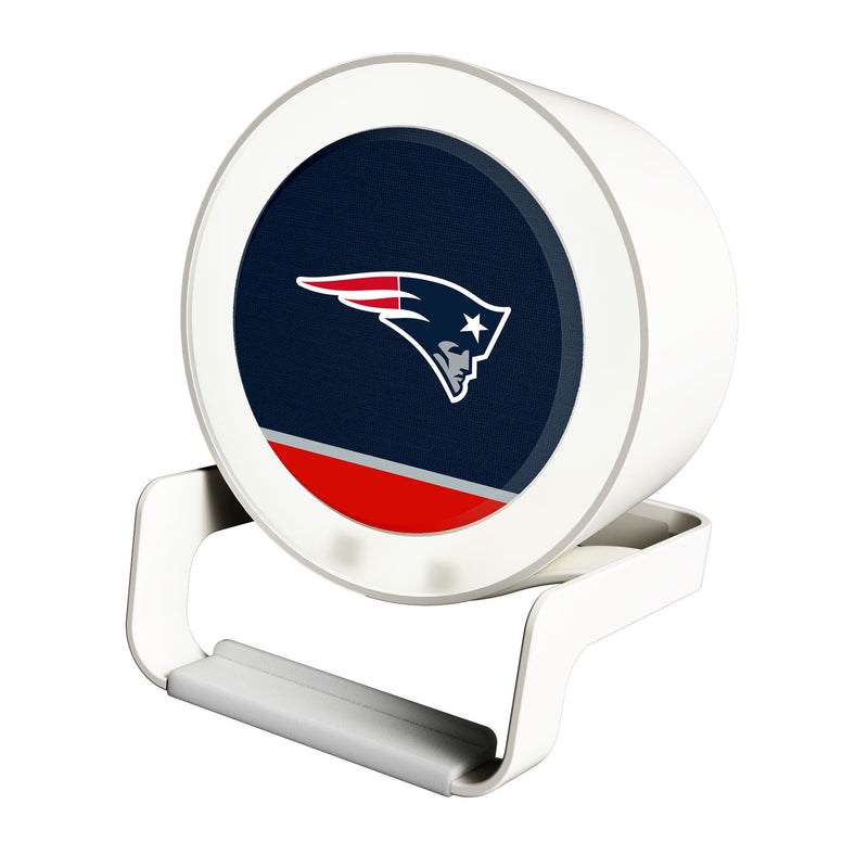 New England Patriots Solid Wordmark Night Light Charger and Bluetooth Speaker