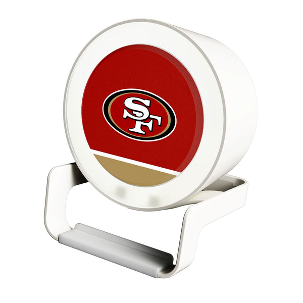 San Francisco 49ers Solid Wordmark Night Light Charger and Bluetooth Speaker