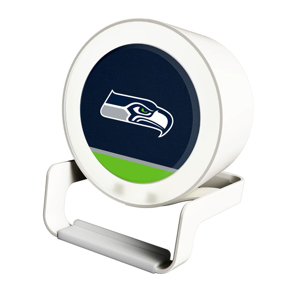 Seattle Seahawks Solid Wordmark Night Light Charger and Bluetooth Speaker