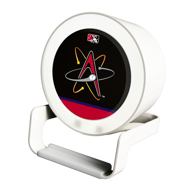 Albuquerque Isotopes Solid Wordmark Night Light Charger and Bluetooth Speaker