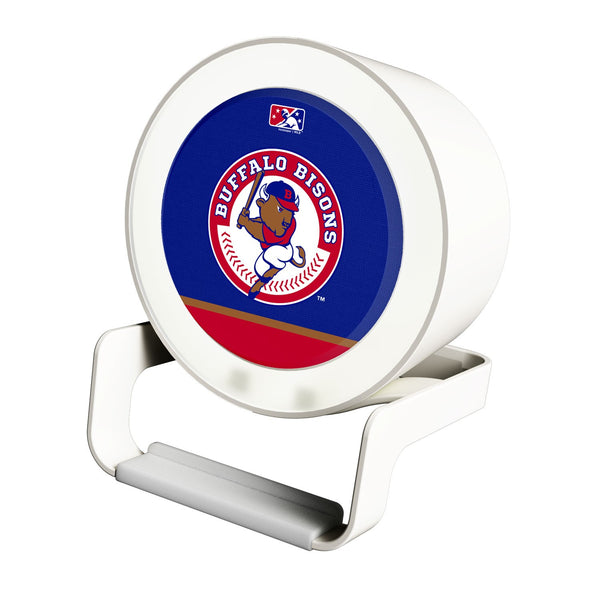 Buffalo Bisons Solid Wordmark Night Light Charger and Bluetooth Speaker