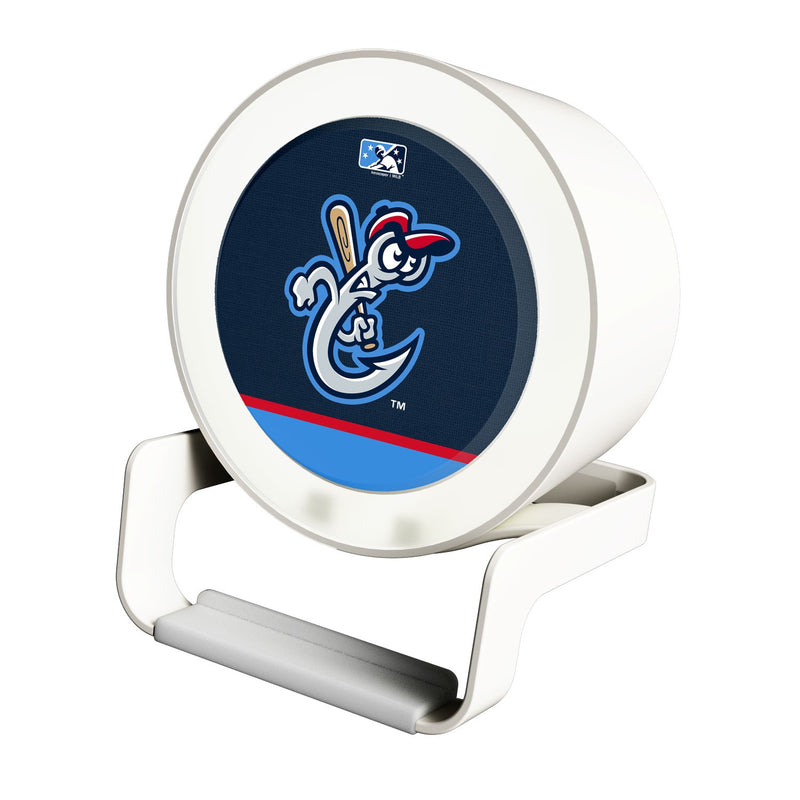 Corpus Christi Hooks Solid Wordmark Night Light Charger and Bluetooth Speaker