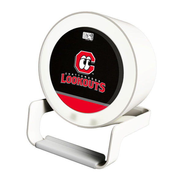 Chattanooga Lookouts Solid Wordmark Night Light Charger and Bluetooth Speaker