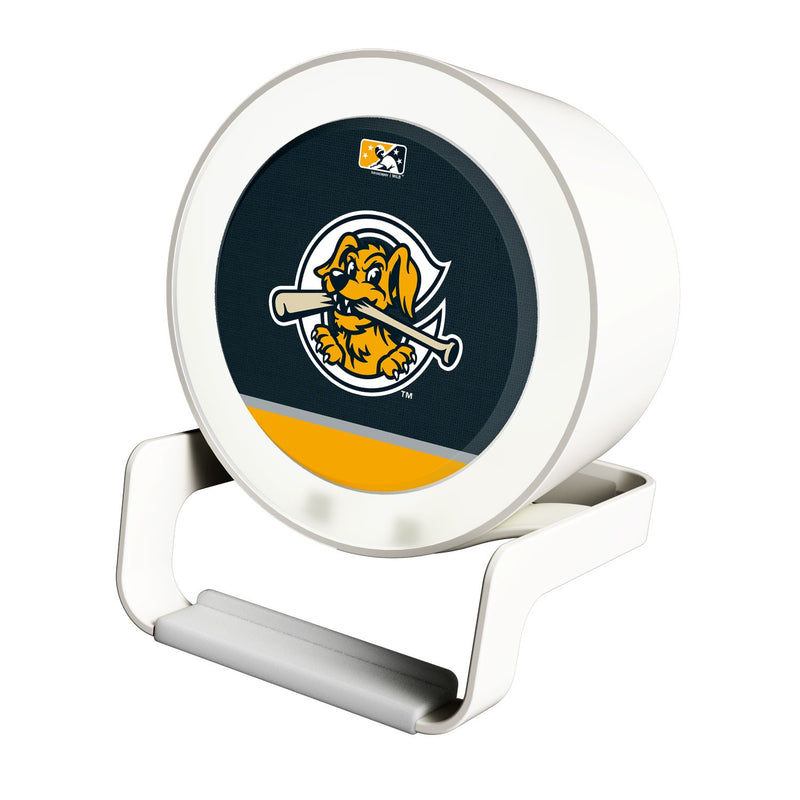 Charleston RiverDogs Solid Wordmark Night Light Charger and Bluetooth Speaker